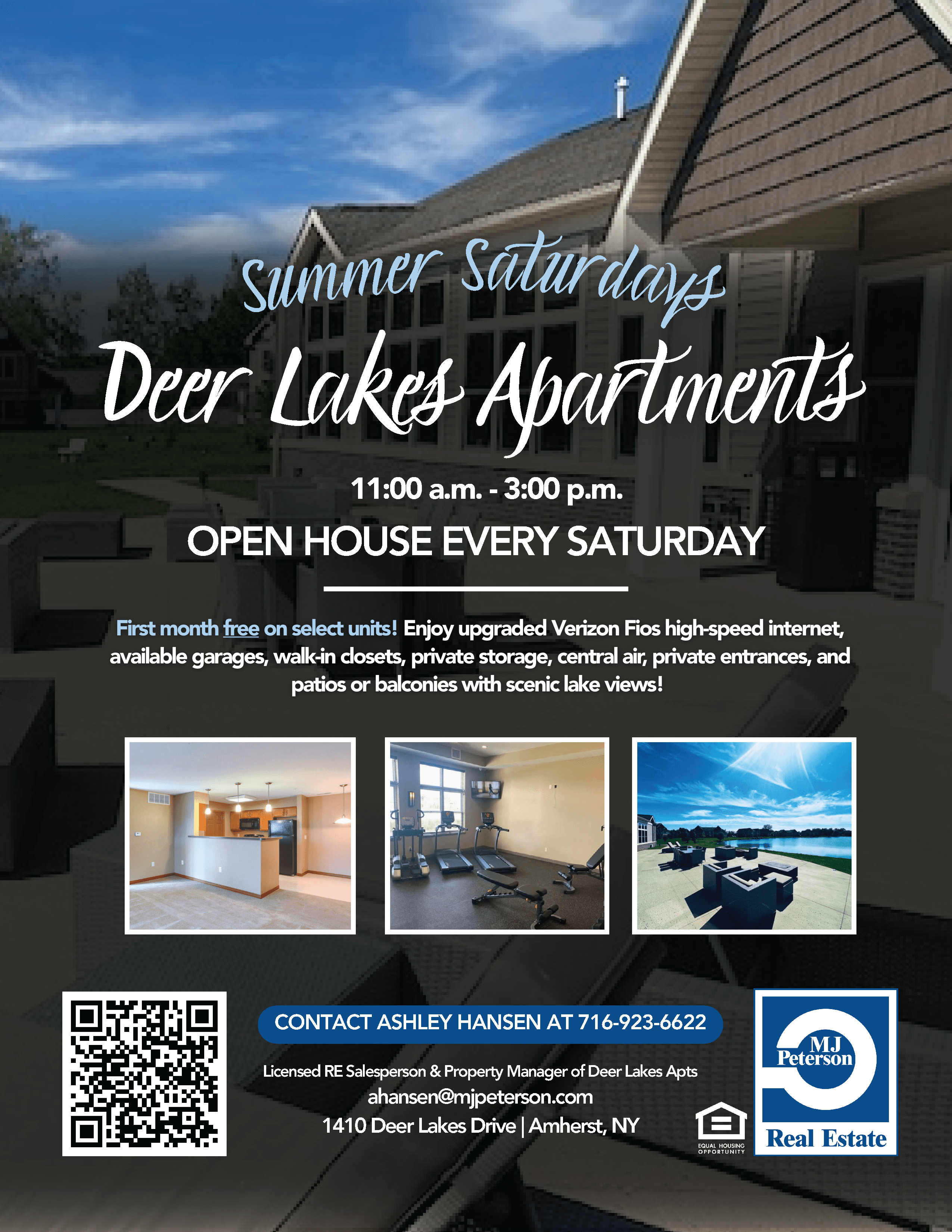Deer Lakes Open House Flyer